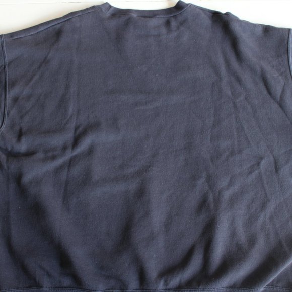 Chicago Bears Navy and Orange NFL Crewneck Sweatshirt - Picture 3 of 5